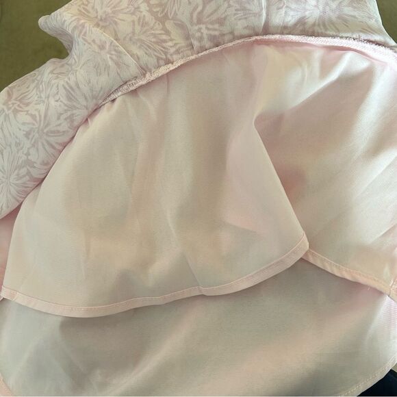 Hello Molly Cute Gaze Ruffle Tiered Mini Dress in Pink Floral Size 4 Small - Picture 12 of 13